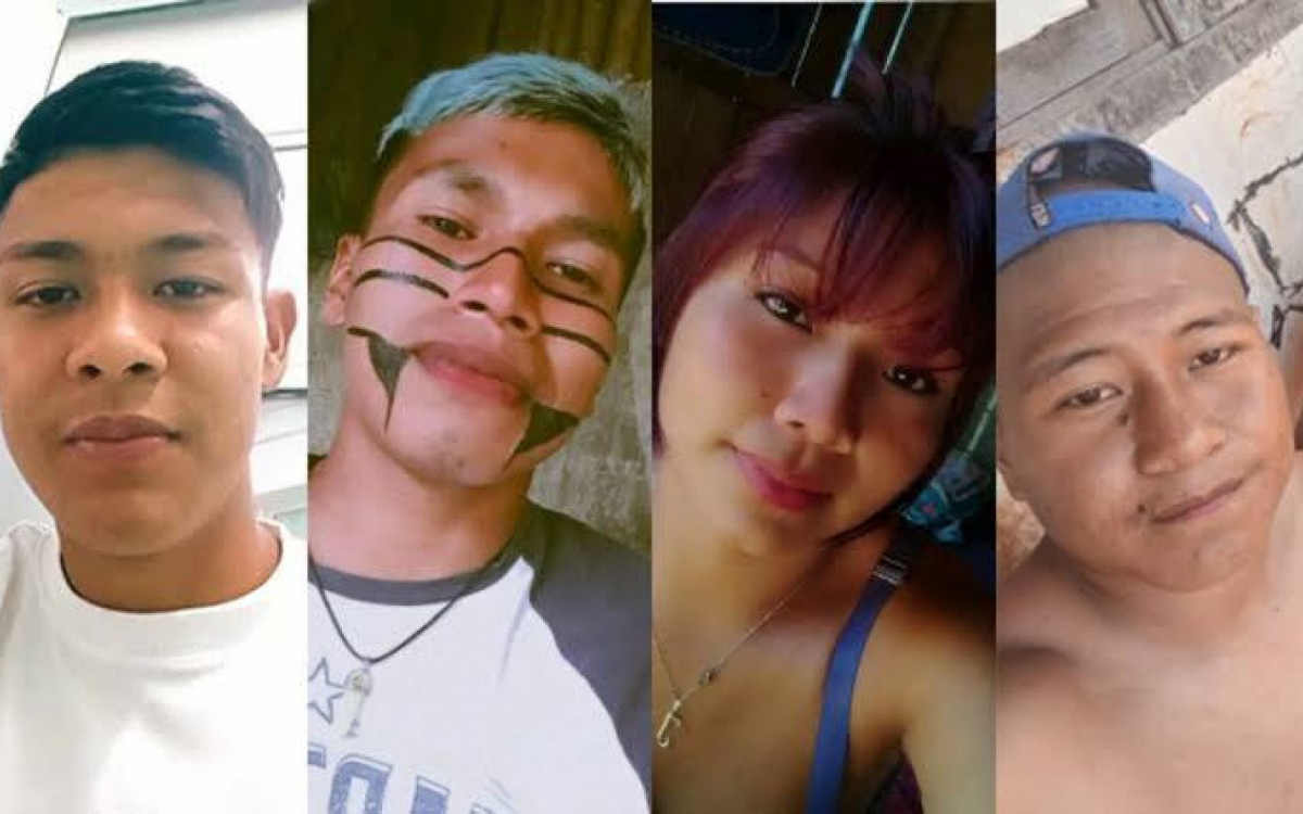 Jovens morreram na hora com o impacto da batida - Reprodução/redes sociais