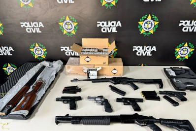 Operação contra desvio de armas para crime organizado termina com suspeito preso em Campos