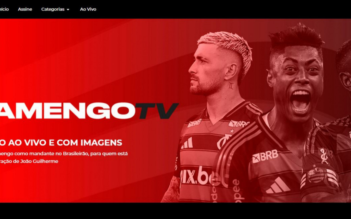 Flamengo lança plataforma para transmissão de jogos para o exterior