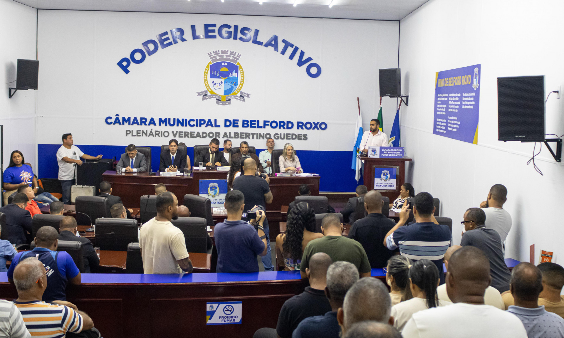 O projeto que cria a For&ccedil;a T&aacute;tica Municipal foi aprovado por unanimidade - Jean Carlos / PMBR