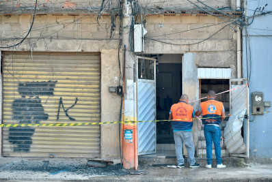 Idosa morre carbonizada durante incêndio em Belford Roxo