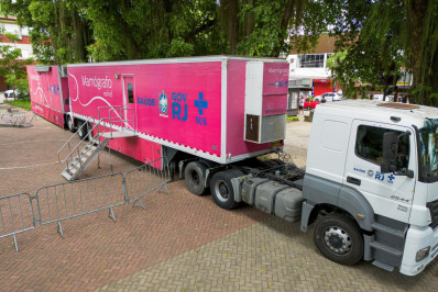 Carreta da Saúde oferece ultrassonografias gratuitas em Paraíba do Sul