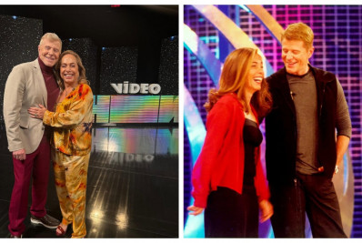 Cissa Guimarães e Miguel Falabella revivem 'Vídeo Show' em especial da Globo