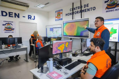 Defesa Civil emite alerta extremo pela primeira vez para avisar risco de enxurradas em Guapimirim