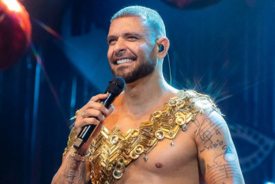 Diogo Nogueira surpreende ao compartilhar foto antiga com cabelo: 'É real'