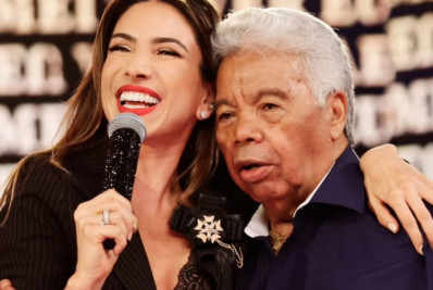 Patricia Abravanel homenageia Roque em meio a problemas de saúde