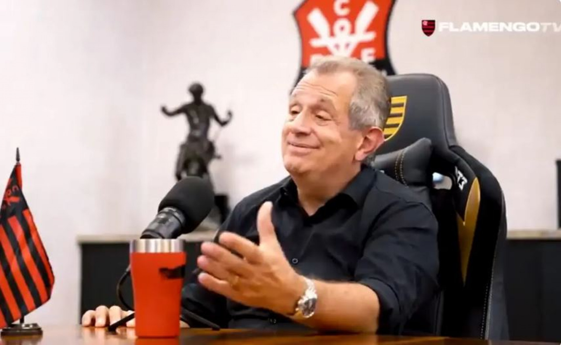 BAP reduziu dívida do Flamengo no primeiro semestre de 2025 - Reprodução FlamengoTV