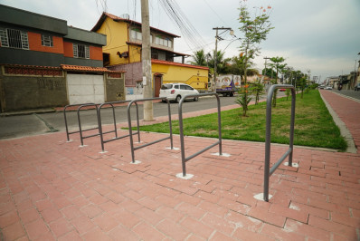 MUVI, em São Gonçalo, recebe mais de 70 bicicletários