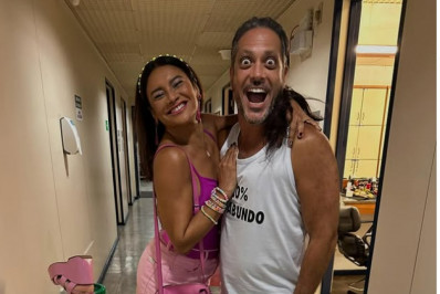 Lucio Mauro Filho e Dira Paes revivem personagens icônicos: 'Tuquinho e Solineuza'