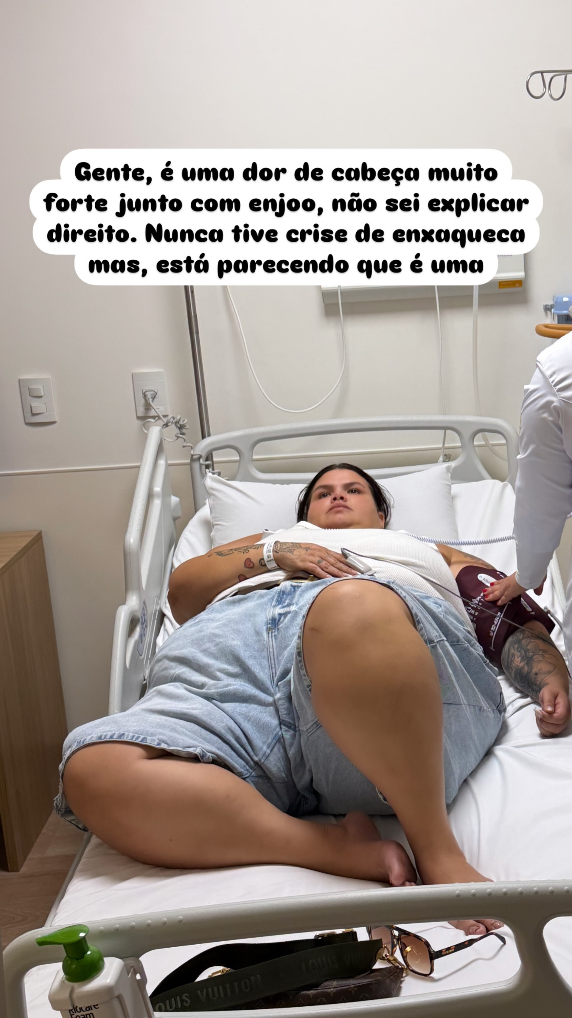 Thais Carla passou por exames  - Reprodução/Instagram 