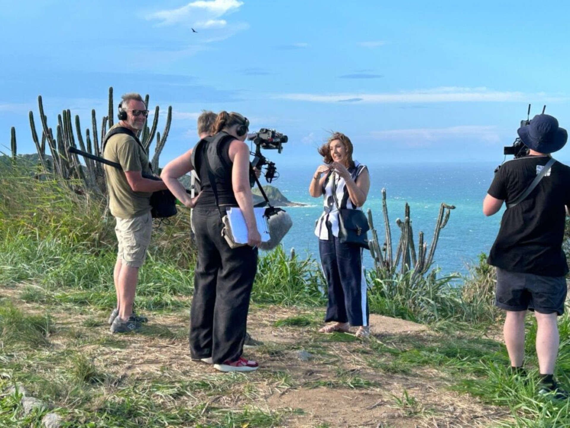 Produ&ccedil;&atilde;o internacional com a cantora brit&acirc;nica Jane McDonald - Ascom 