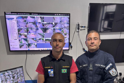 Câmeras aumentam a segurança na cidade