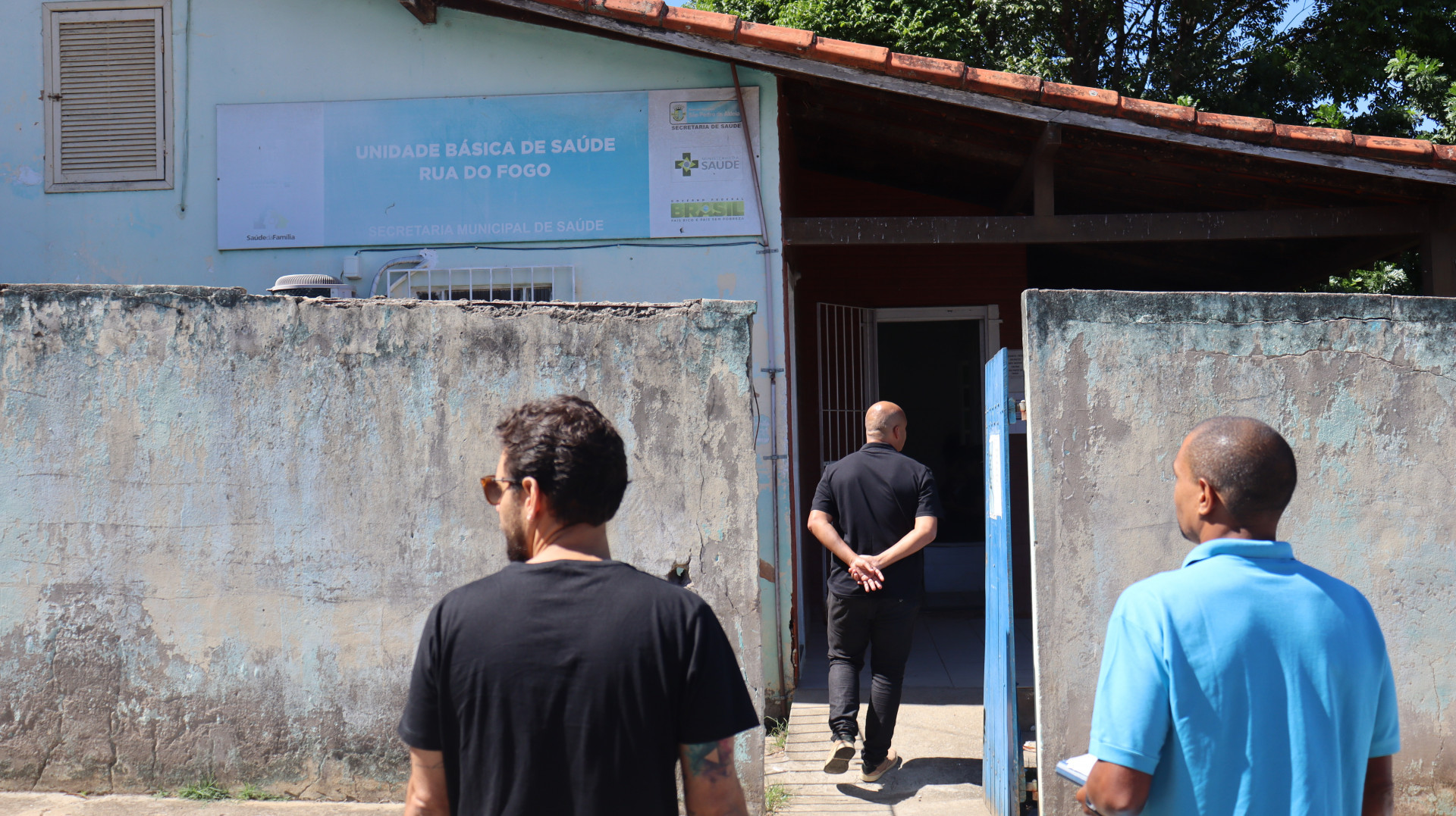 Prefeito F&aacute;bio do Pastel anuncia reforma e amplia&ccedil;&atilde;o da UBS - Ascom 