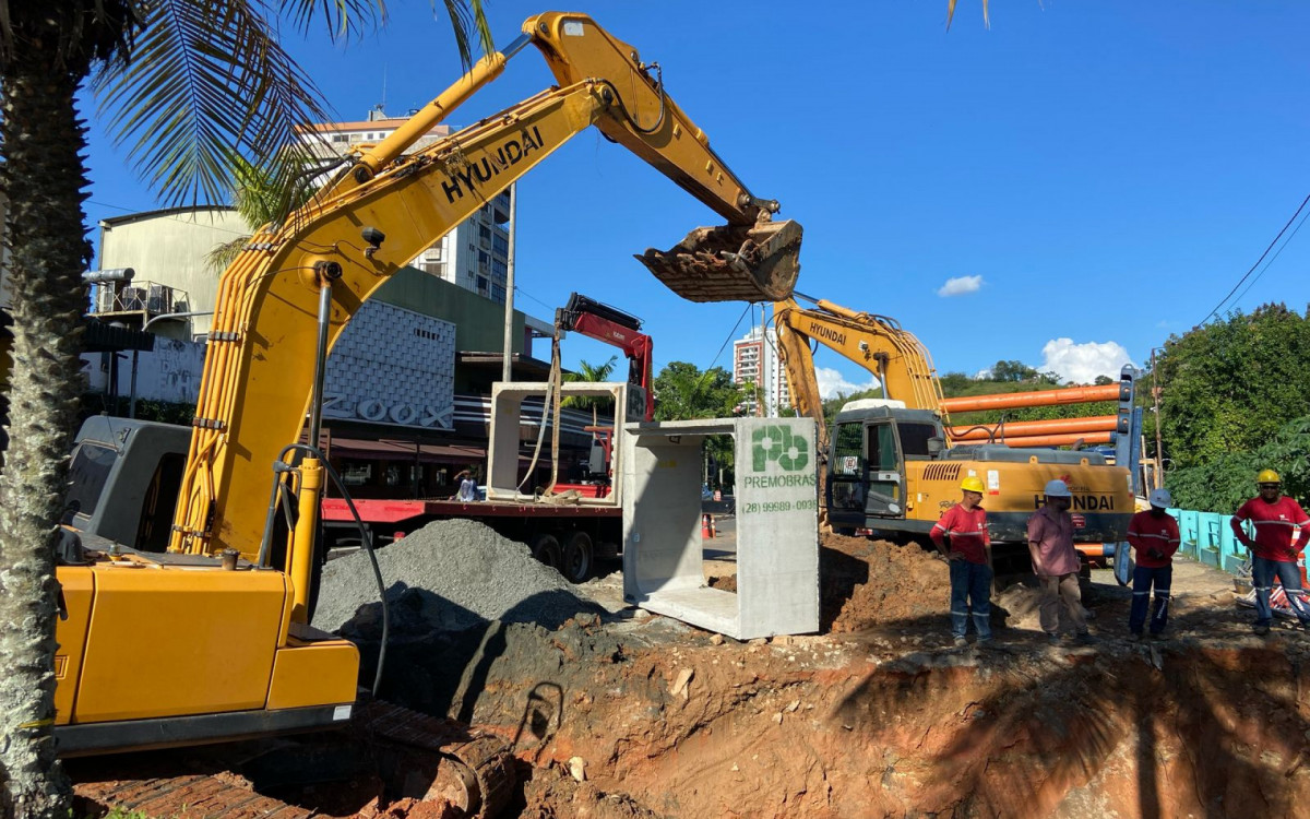 Obras da GAP 3, no Centro