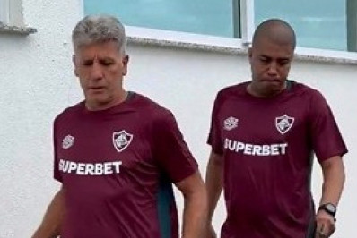 De volta, Renato Gaúcho comanda primeiro treino no Fluminense 