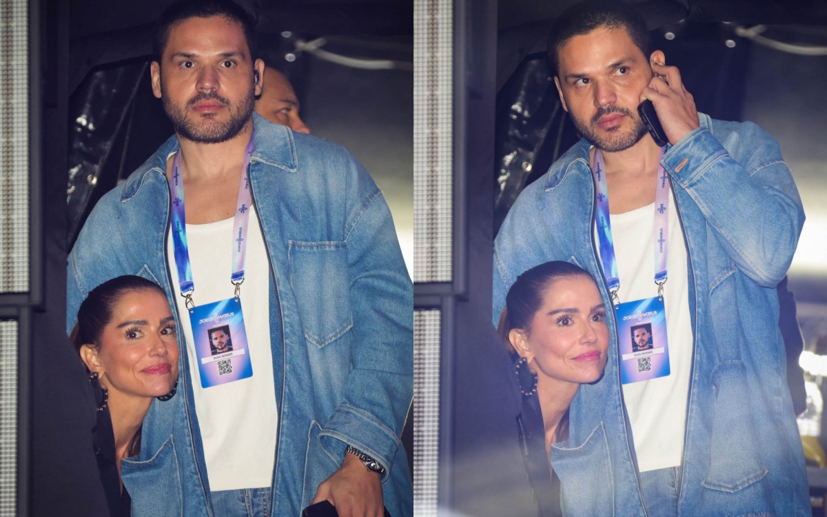 Deborah Secco faz primeira apari&ccedil;&atilde;o com o novo namorado, Dudu Borges
