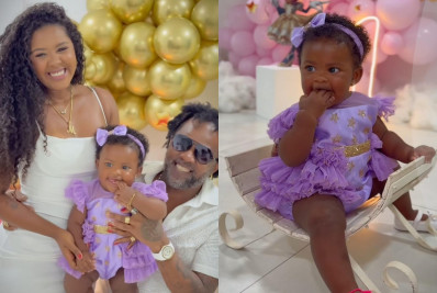 Xande de Pilares celebra 1 ano da filha e se declara: 'Minha alegria'