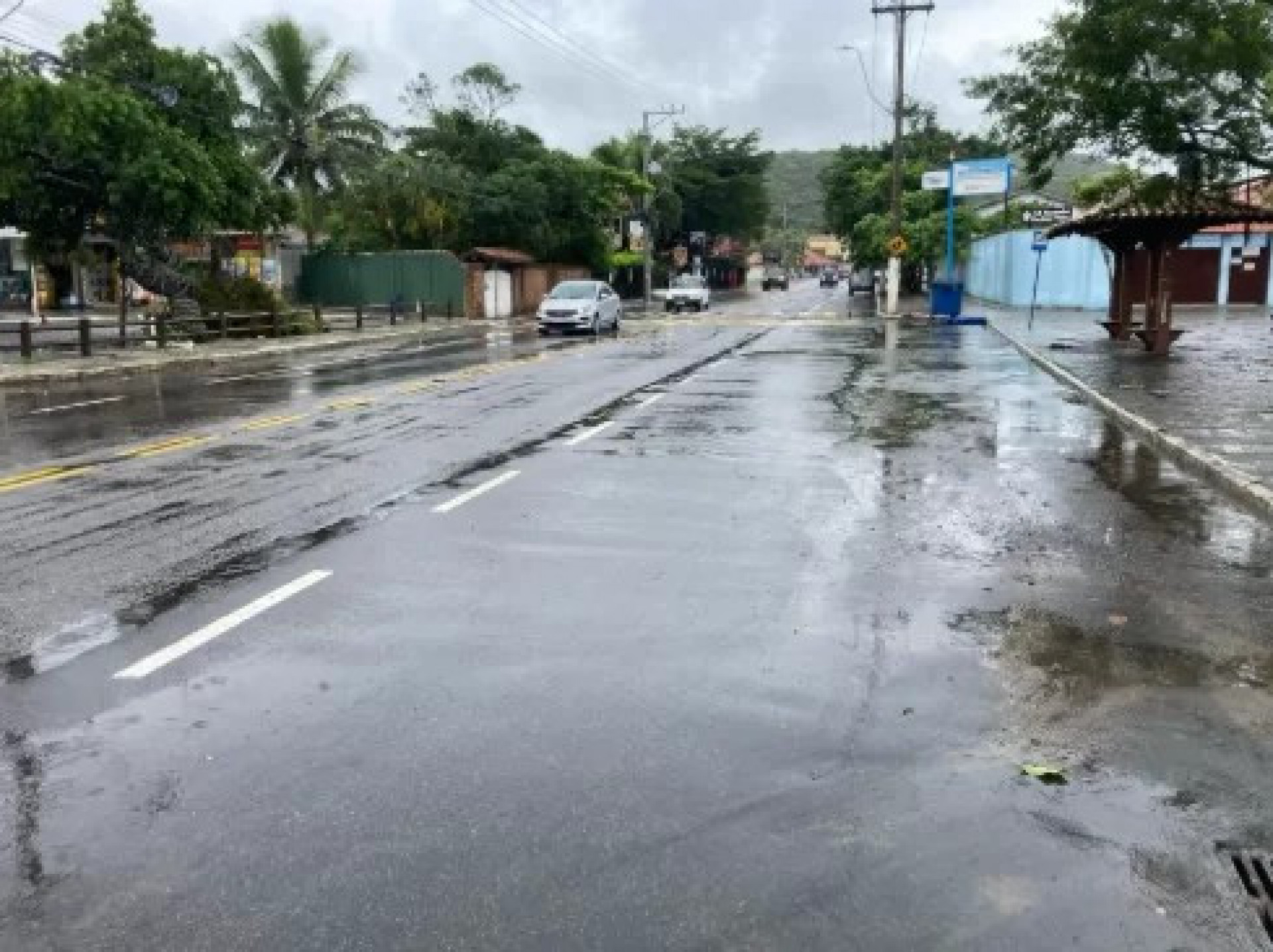 Força-tarefa 24h nas ruas durante forte chuva - Ascom 