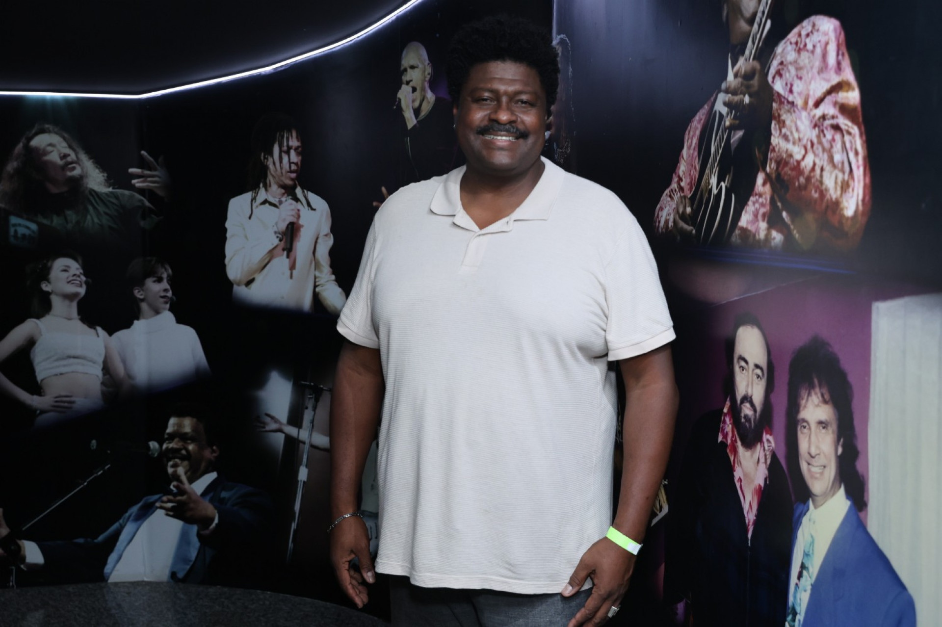 Cridemar Aquino em show do Belo no Rio  - Daniel Pinheiro / Brazil News 