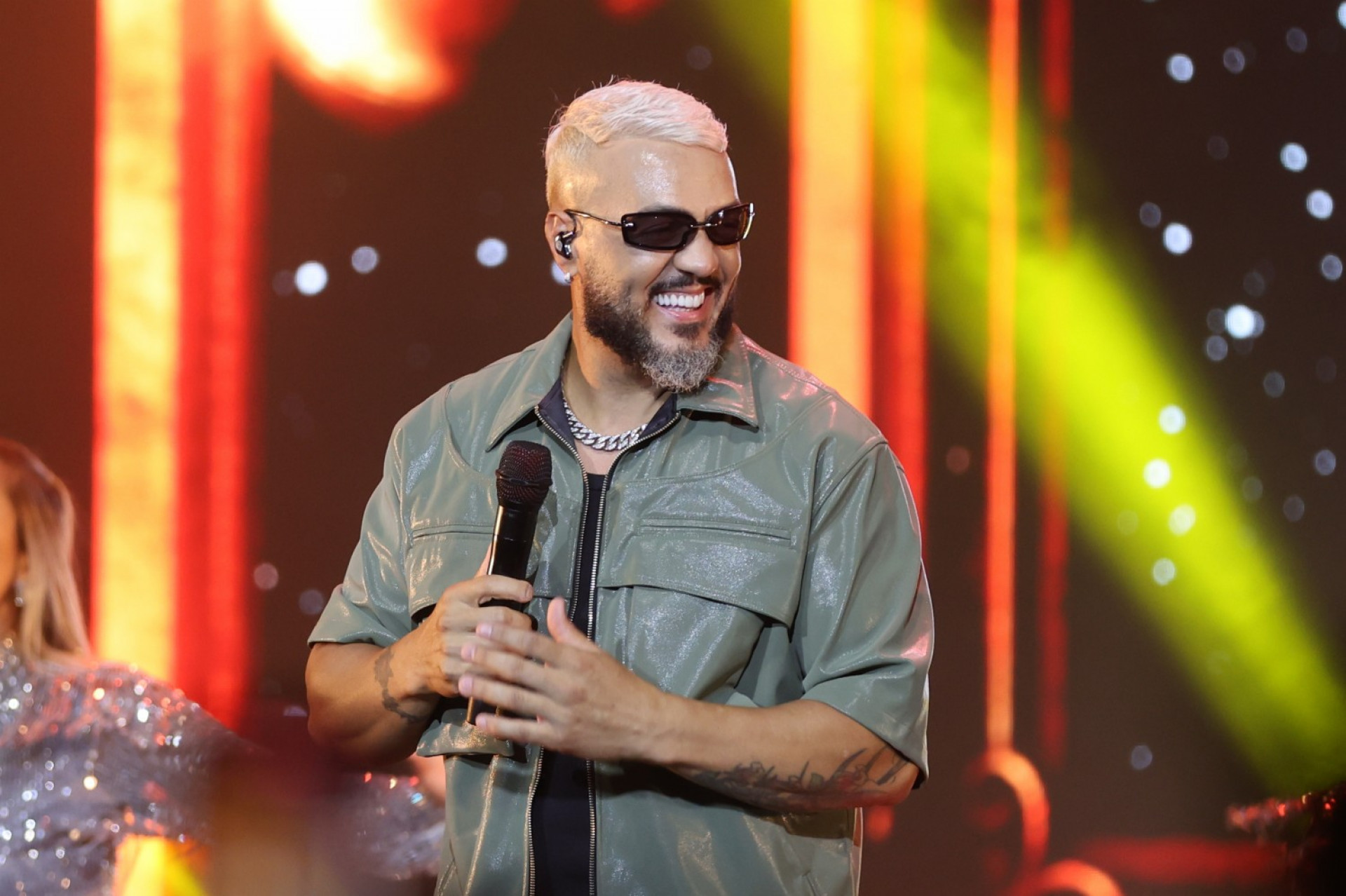 Belo reúne famosos em show no Rio  - Daniel Pinheiro/Brazil News