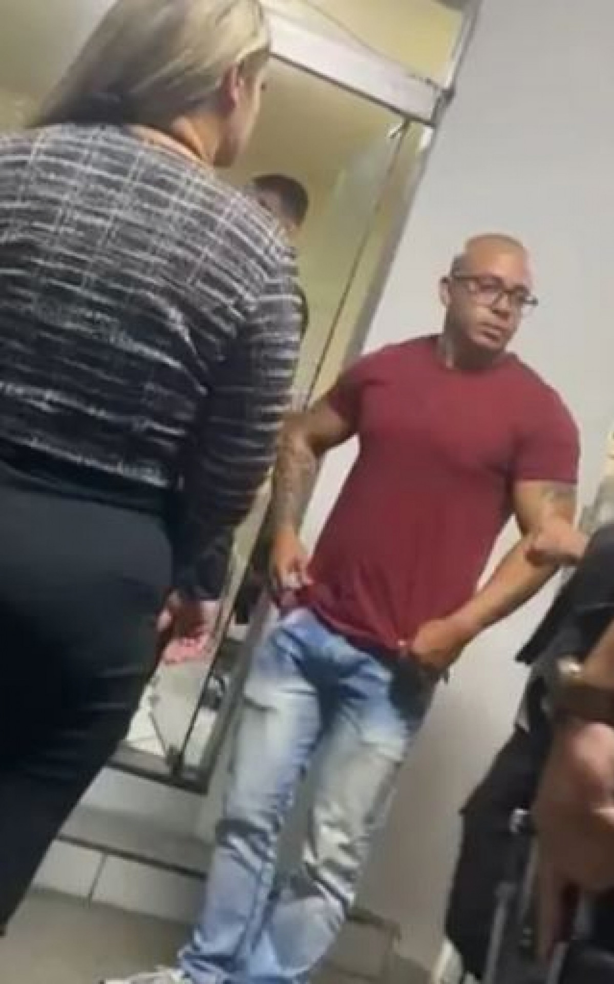 PM que matou feirante na Penha - Rede Social