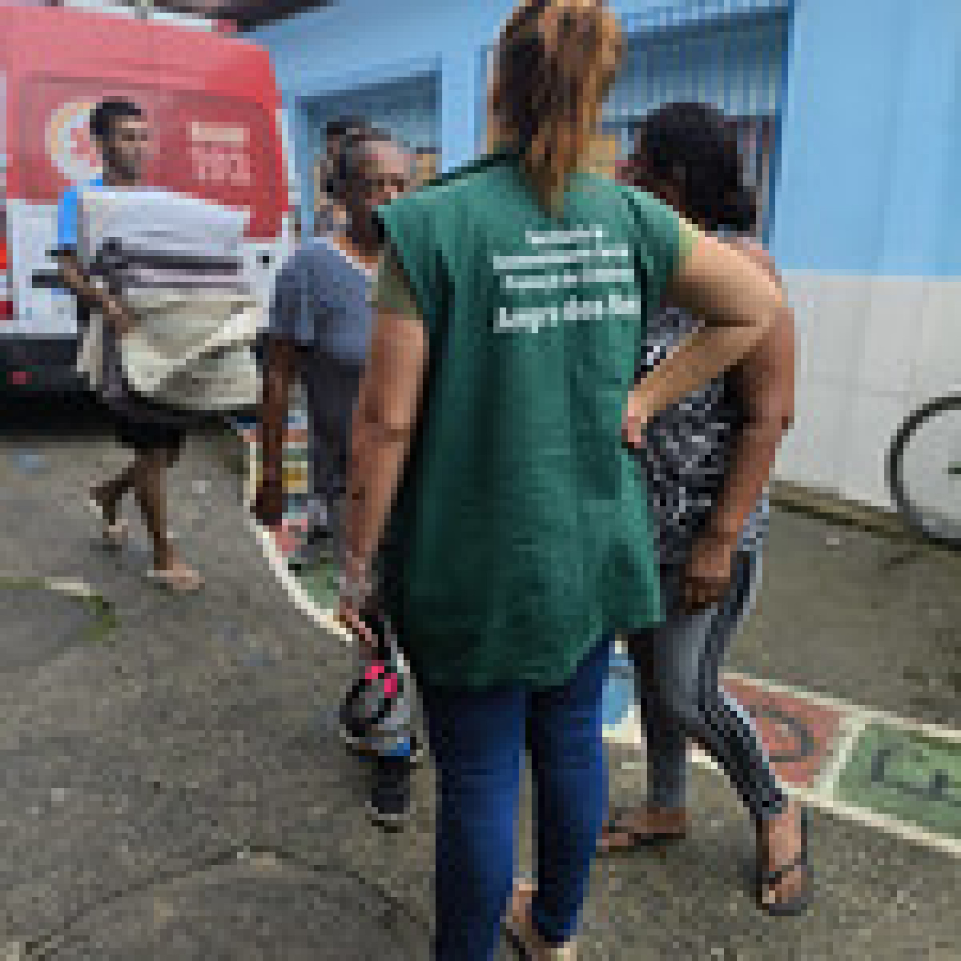 Atendimento &agrave; popula&ccedil;&atilde;o no abrigo montado pela Prefeitura - Divulga&ccedil;&atilde;o/PMAR