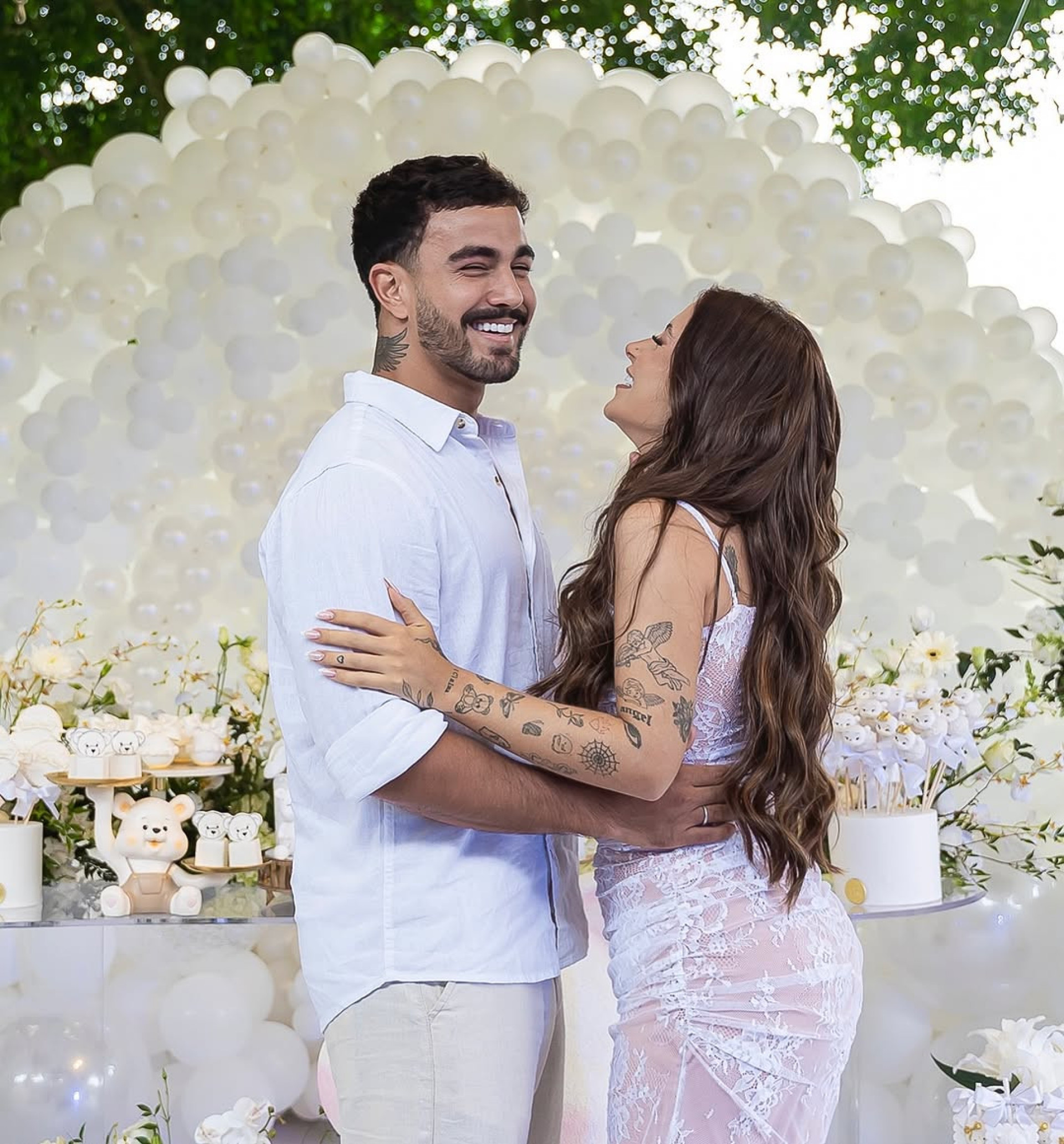 Nathalia Valente e Yuri Meirelles, de 'A Fazenda 15', descobrem sexo do primeiro filho
- Reprodução / Instagram