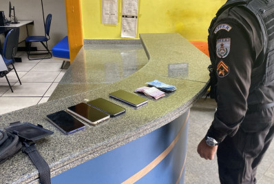 PMs do GPFer prendem dois suspeitos por fraude em bilhetagem na Estação de Trem de Belford Roxo