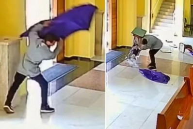 SP: Homem invade igreja, destrói imagens de santos e foge