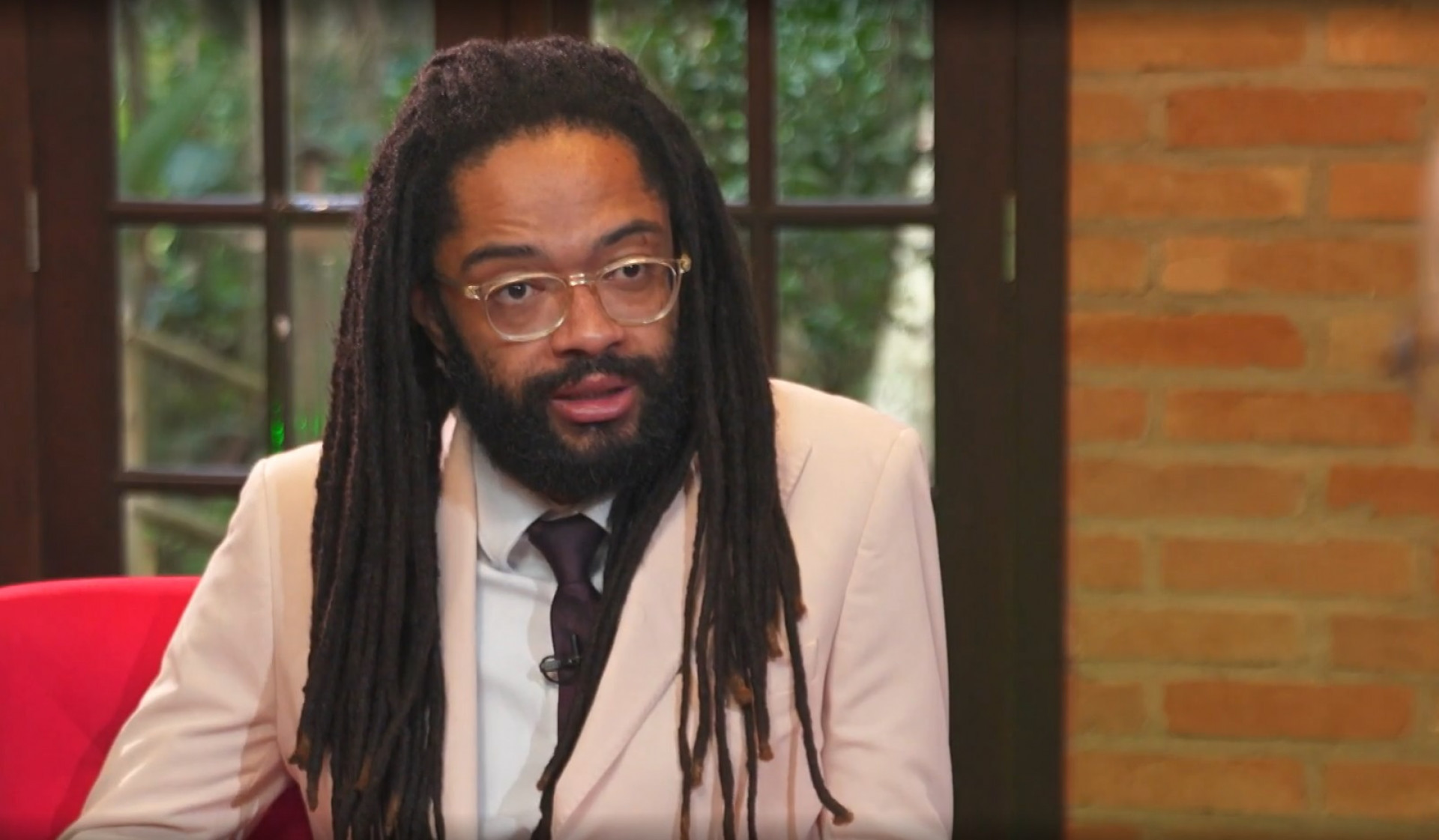 Evandro Fióti fala sobre briga com Emicida - Reprodução de vídeo / TV Globo