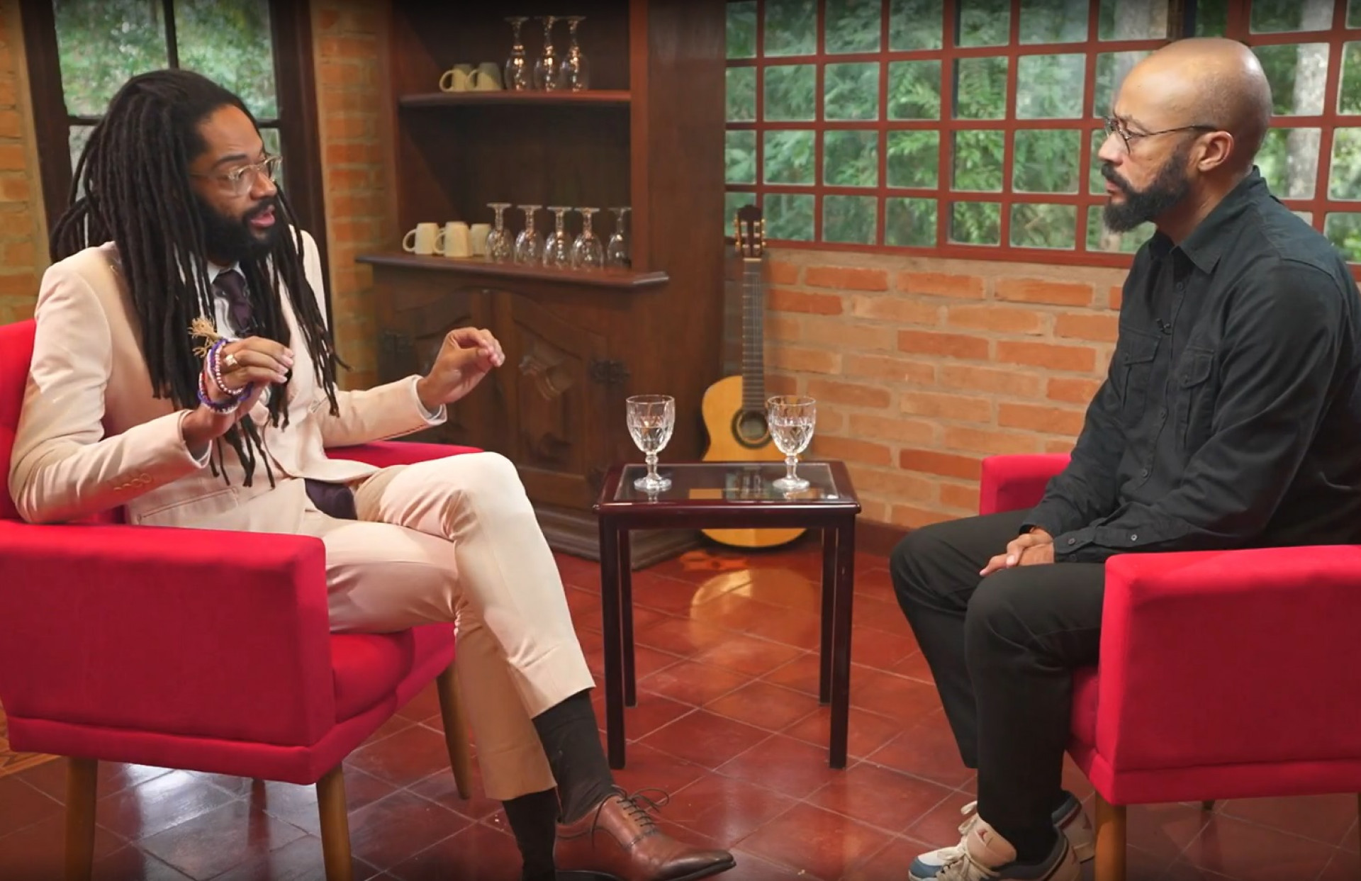 Evandro Fióti fala sobre briga com Emicida - Reprodução de vídeo / TV Globo