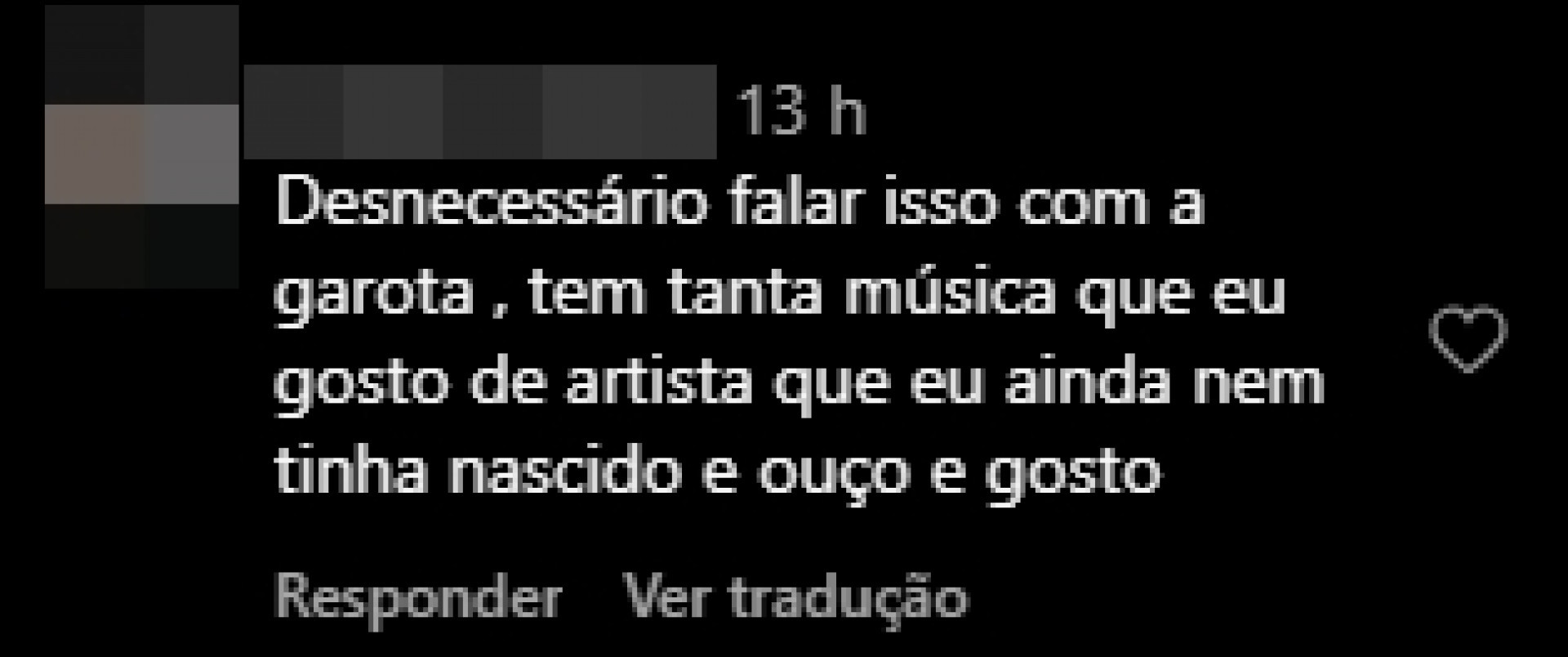 Print de uma página no Instagram - Reprodução/Instagram