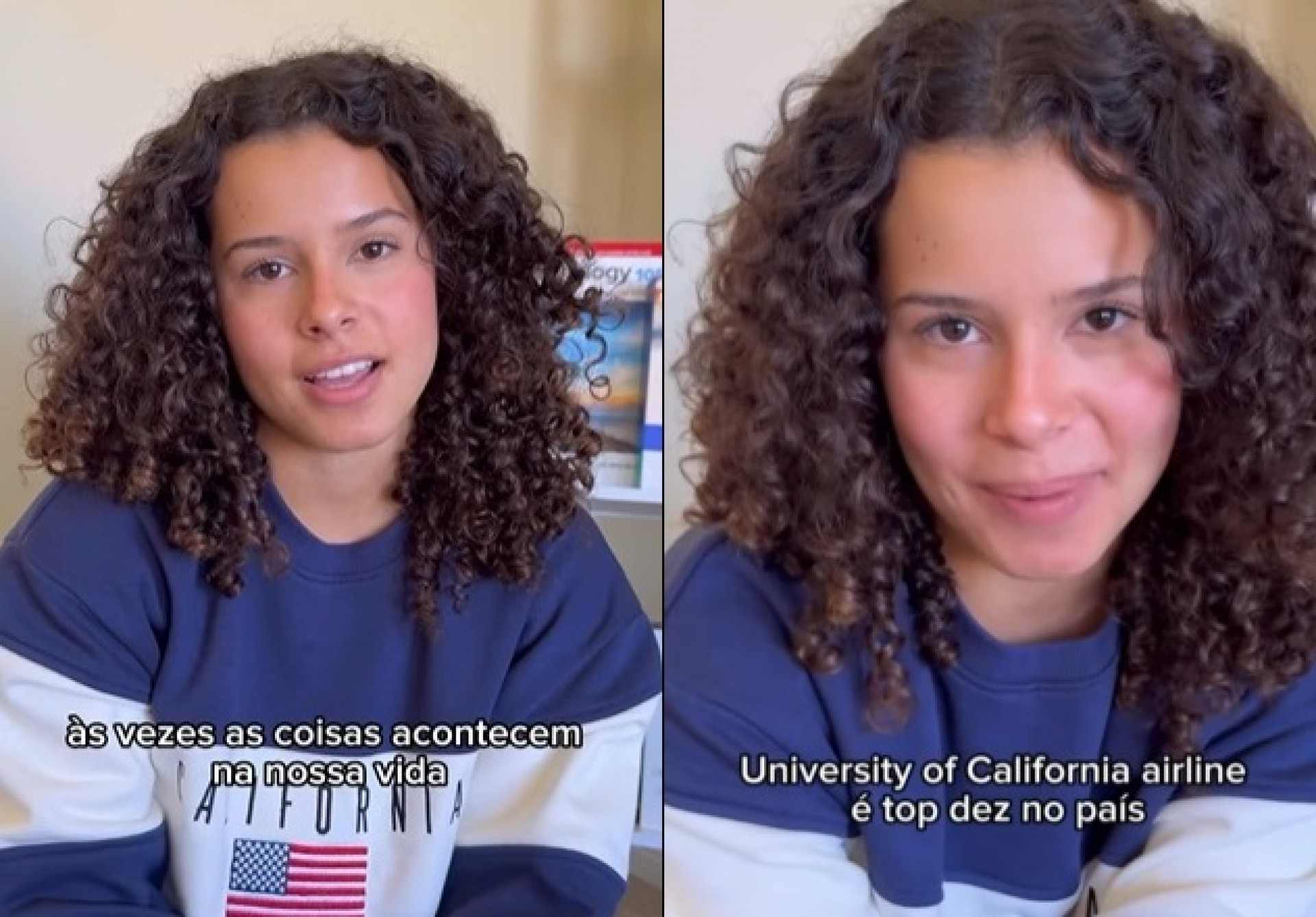 Gabriella Saraivah celebrou vaga em faculdade nos Estados Unidos - Reprodução/Instagram