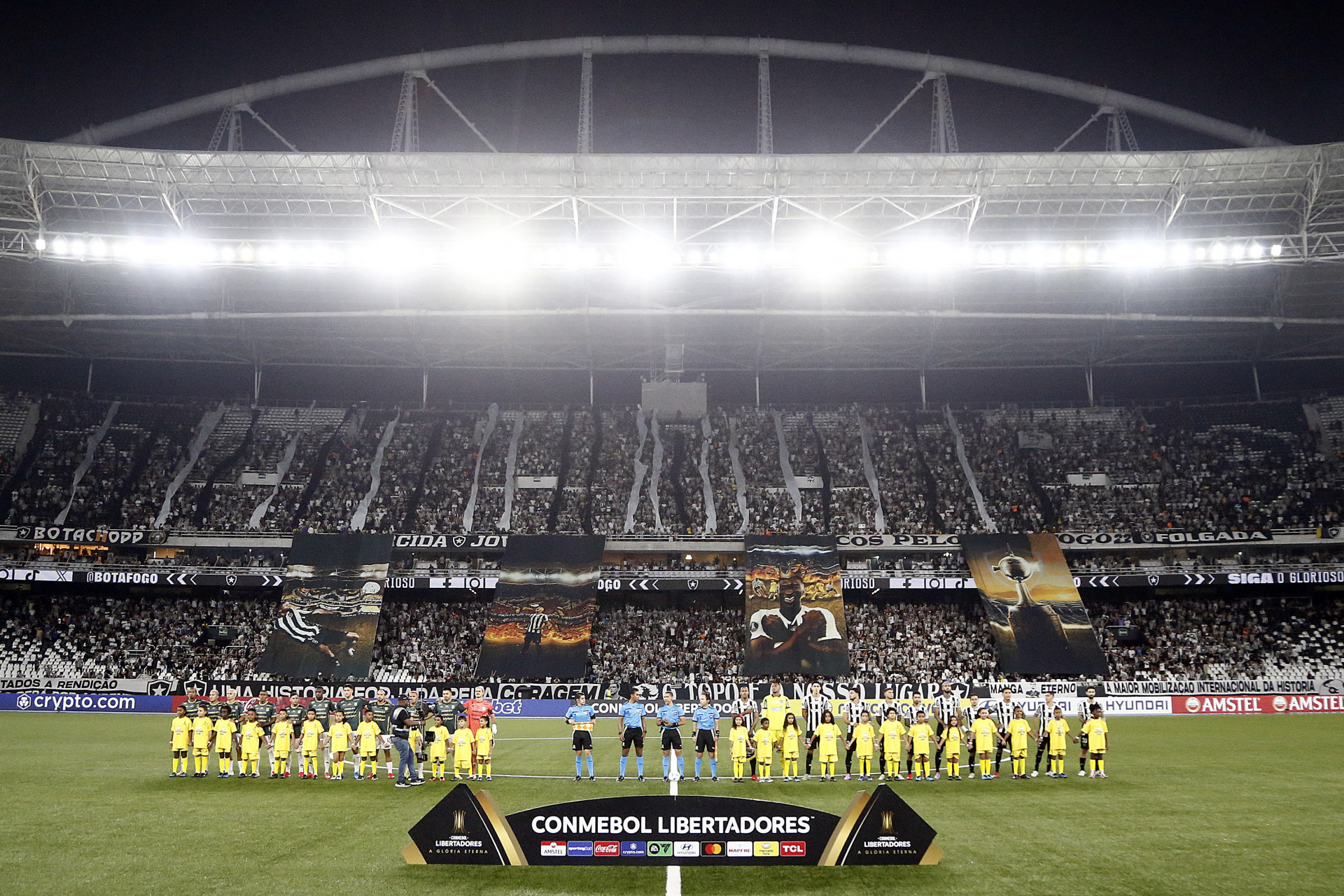 Festa da torcida do Botafogo no Nilton Santos - V&iacute;tor Silva / Botafogo