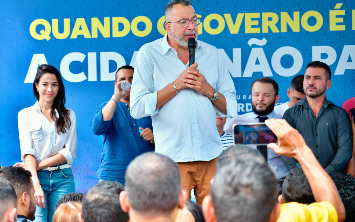 O prefeito Márcio Canella enfatizou que o Cras de Nova Aurora havia sido fechado por causa de perseguição política