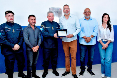 Prefeito Canella e secretário de Estado de Polícia Militar inauguram 3ª DJPM em Belford Roxo