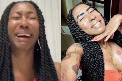 Inês Brasil chora após ser chamada de mendiga por fazer vaquinha online