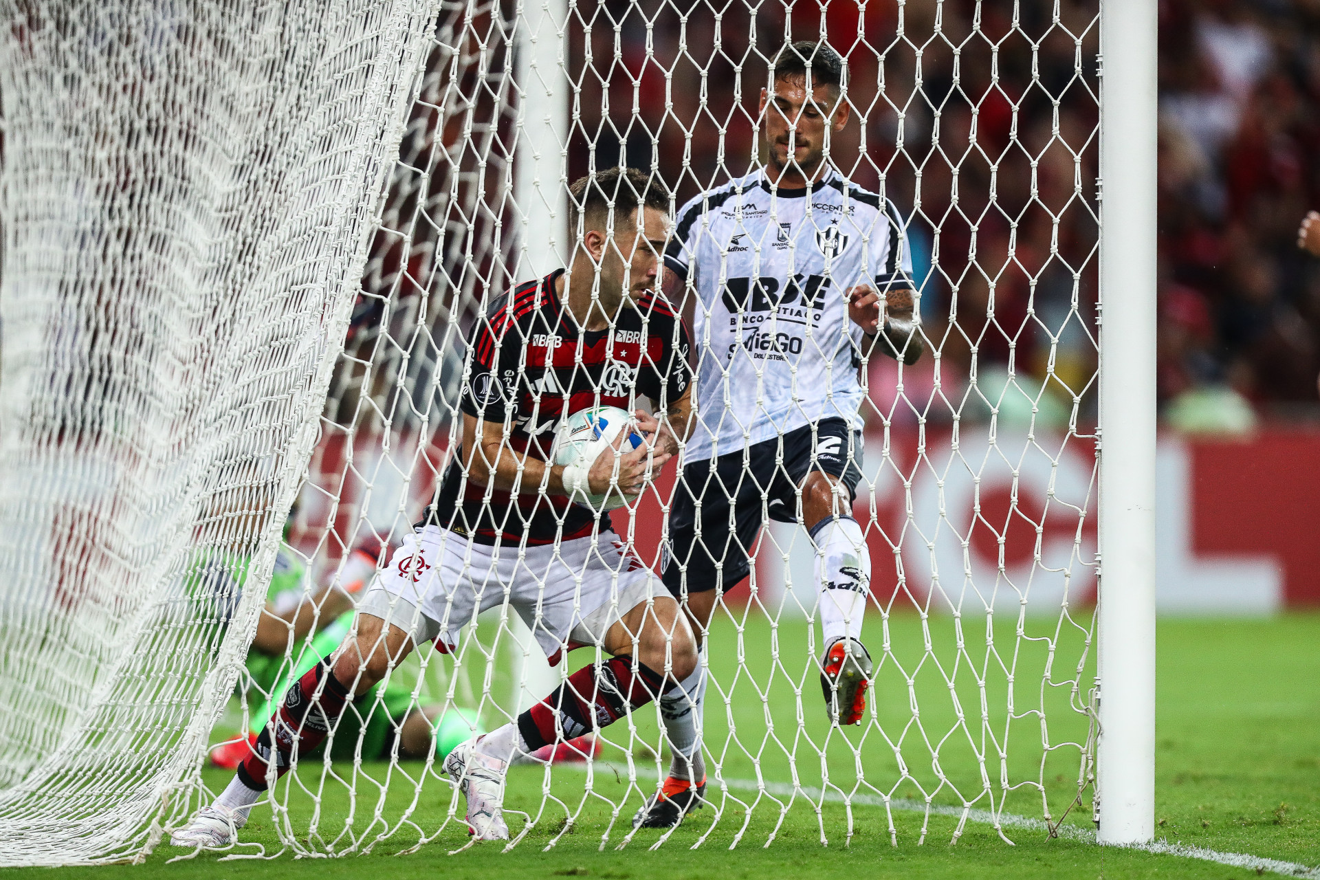 Flamengo x Central C&oacute;rdoba - Gilvan de Souza/Flamengo