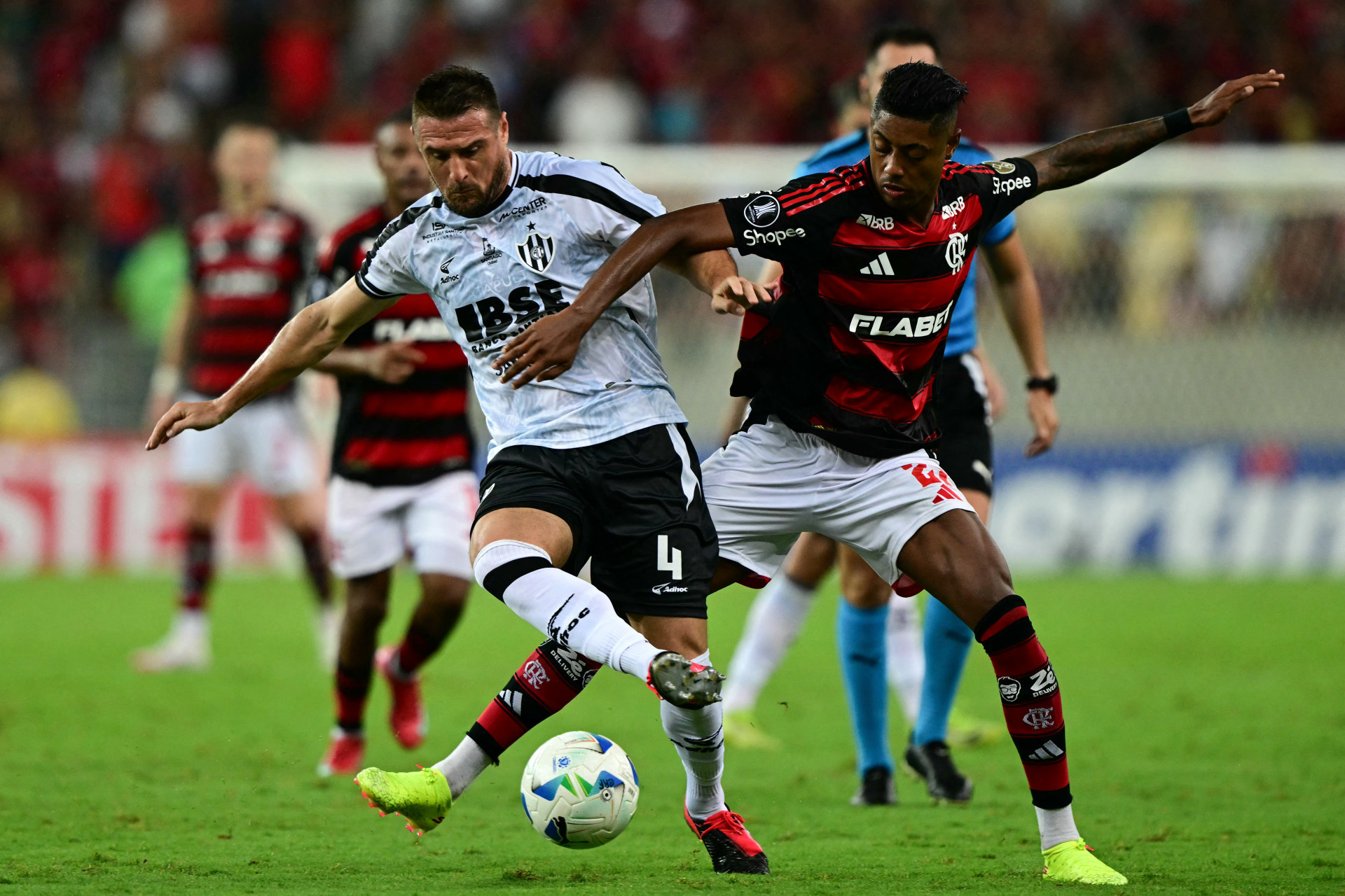 Flamengo x Central C&oacute;rdoba - Pablo Porciuncula / AFP