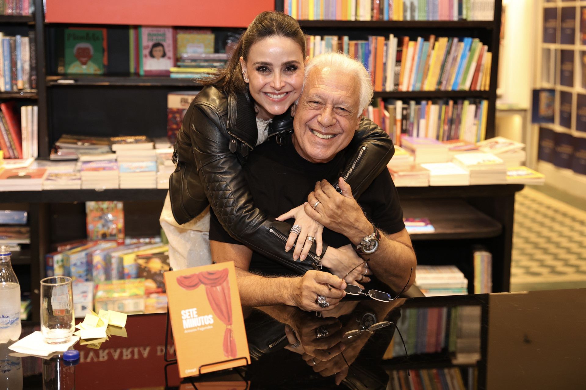 Antonio Fagundes e sua mulher Alexandra Martins - Roberto Filho / Brazil News