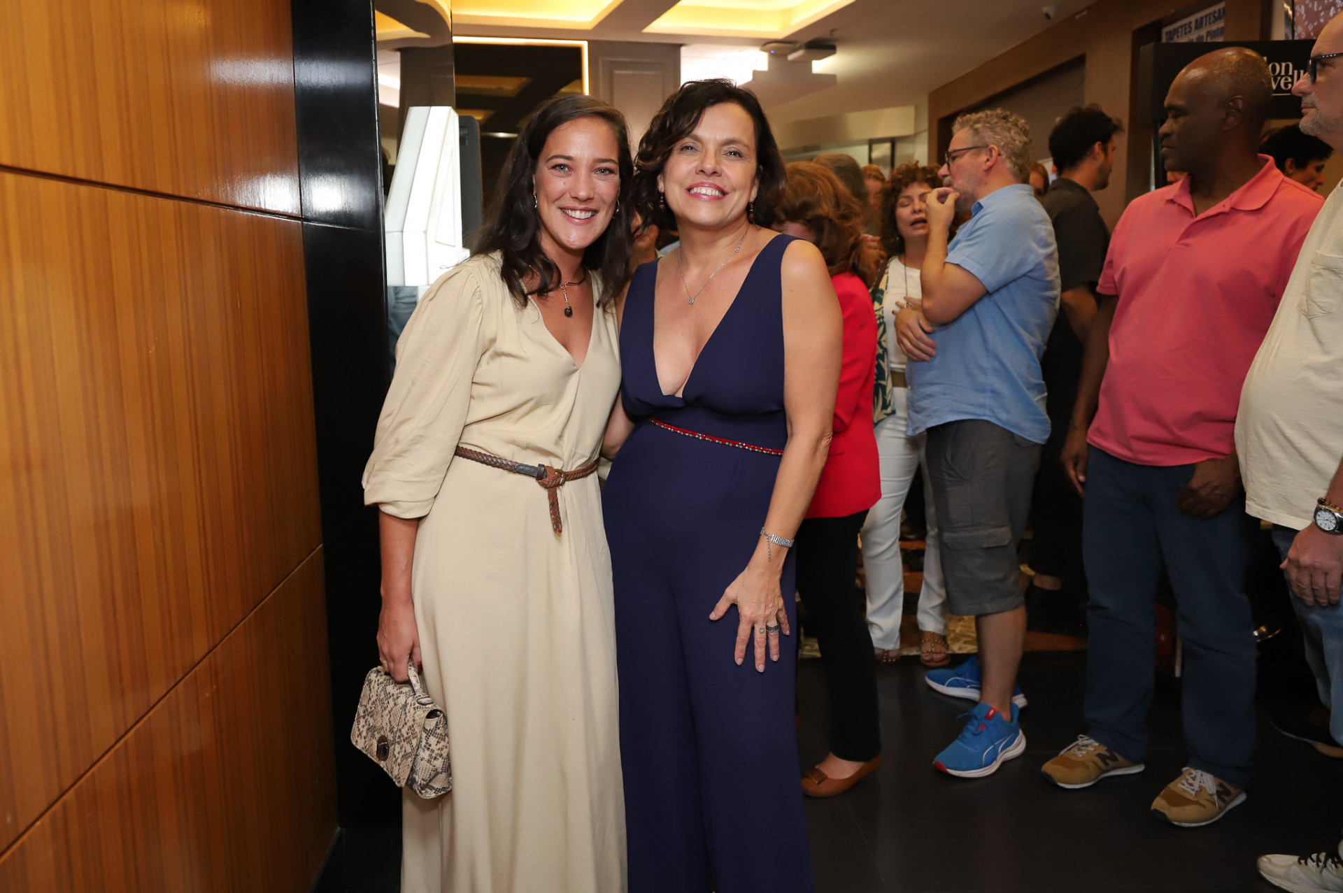 Adriana Birolli e Marcella Muniz posaram juntas  - Thiago Mattos / Brazil News
