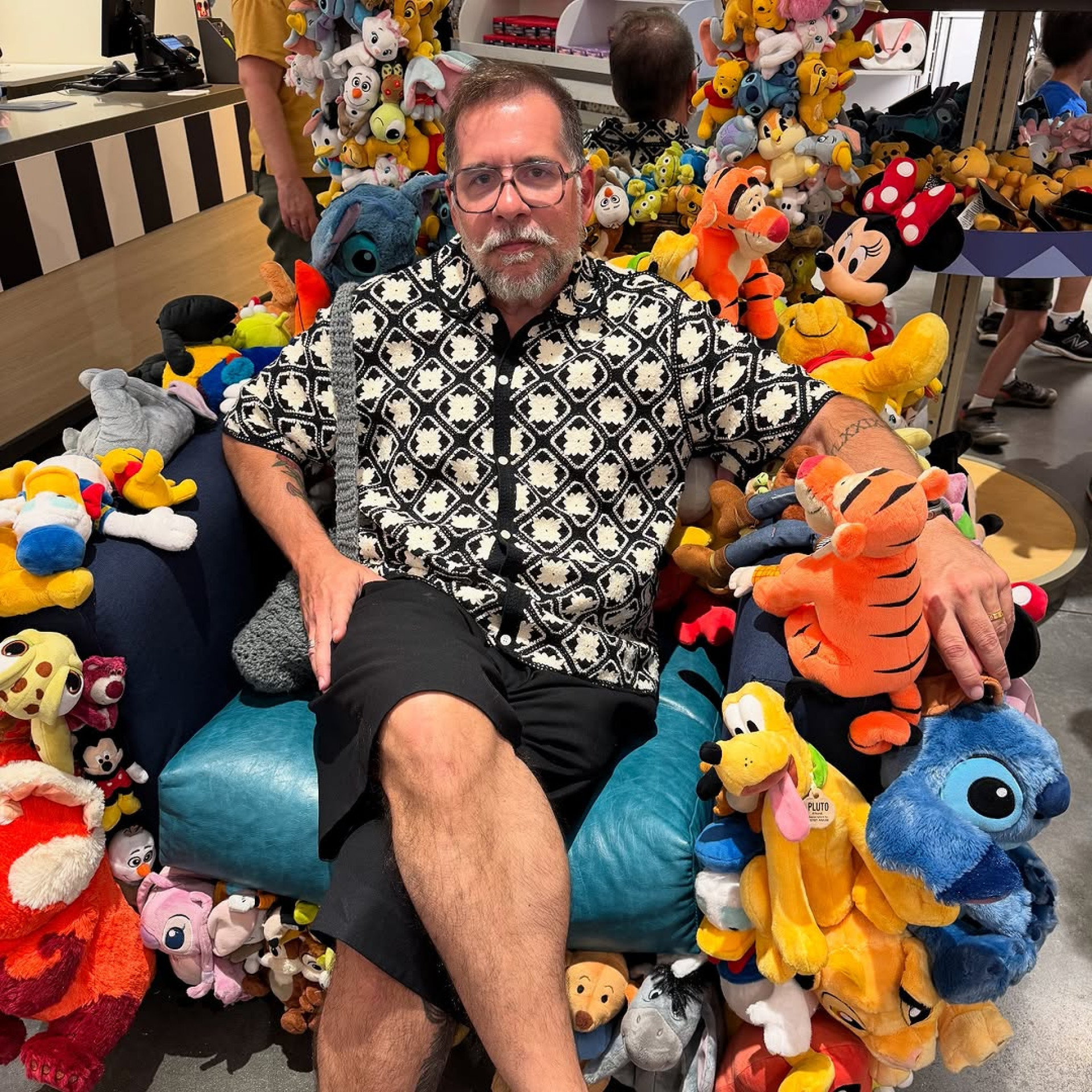 Leandro Hassum fez coleção de bichos de pelúcia para a neta - Reprodução/Instagram