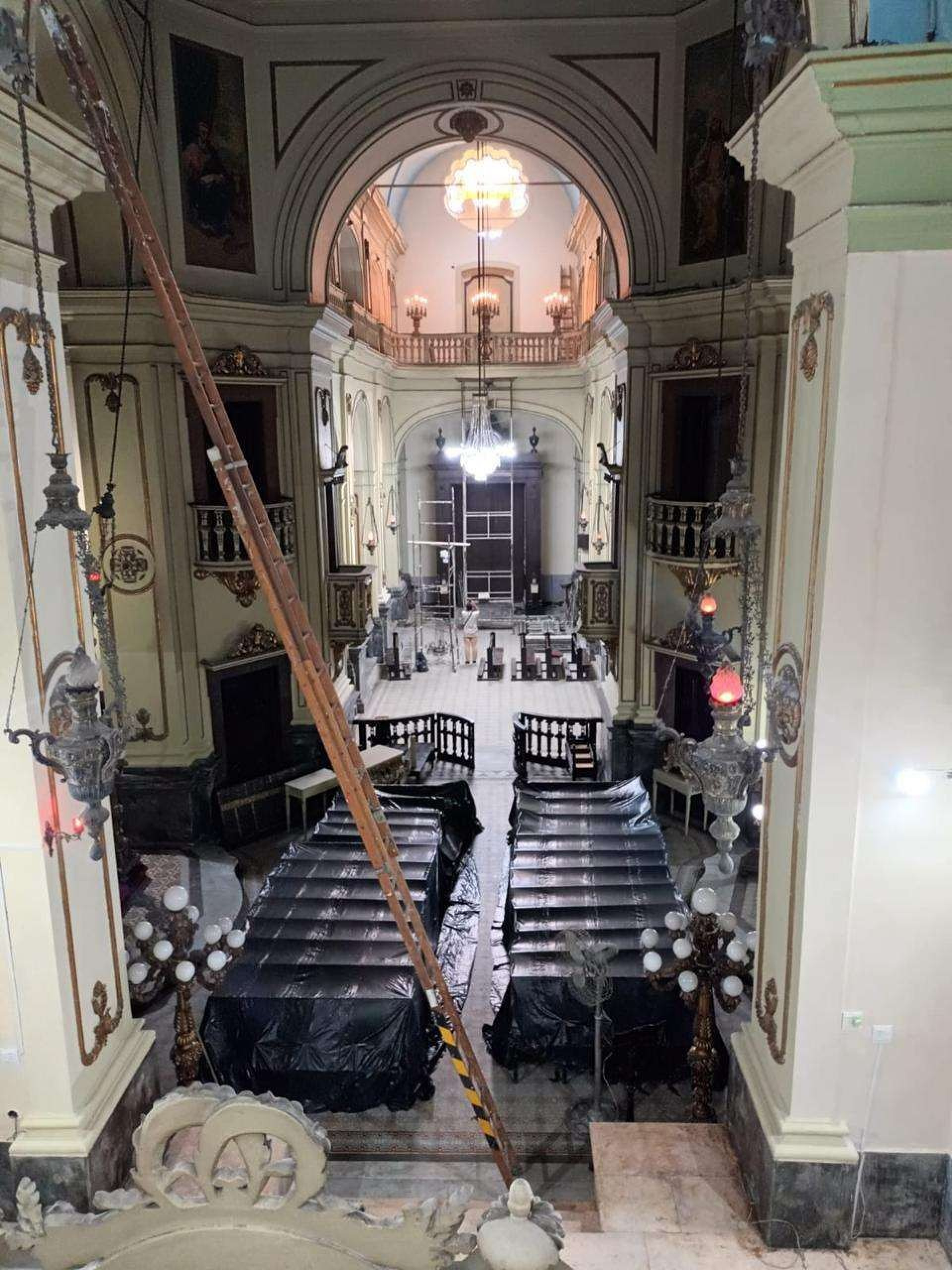 Igreja está sendo negligenciada - Reprodução