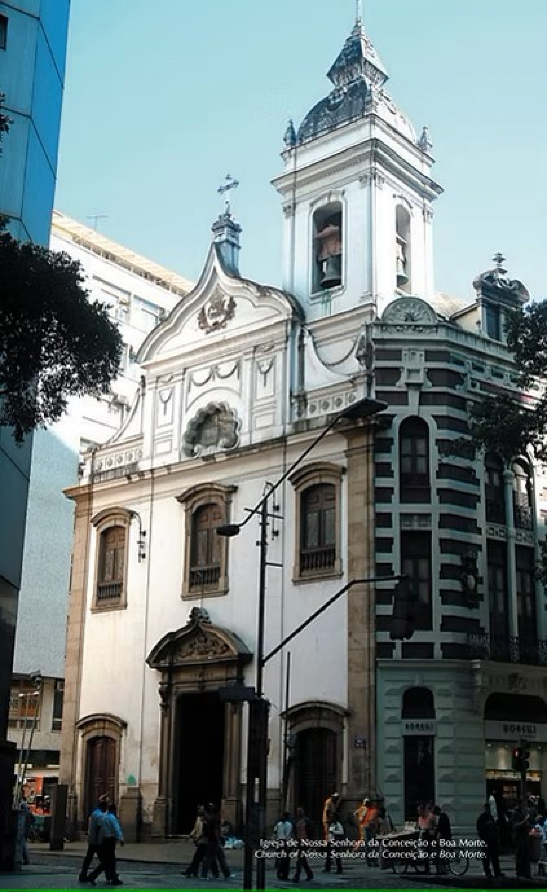 Igreja de Nossa Senhora da Conceição e Boa Morte tem cerca de 300 anos - Reprodução / Patrimônio Histórico e Cultural ArqRio 