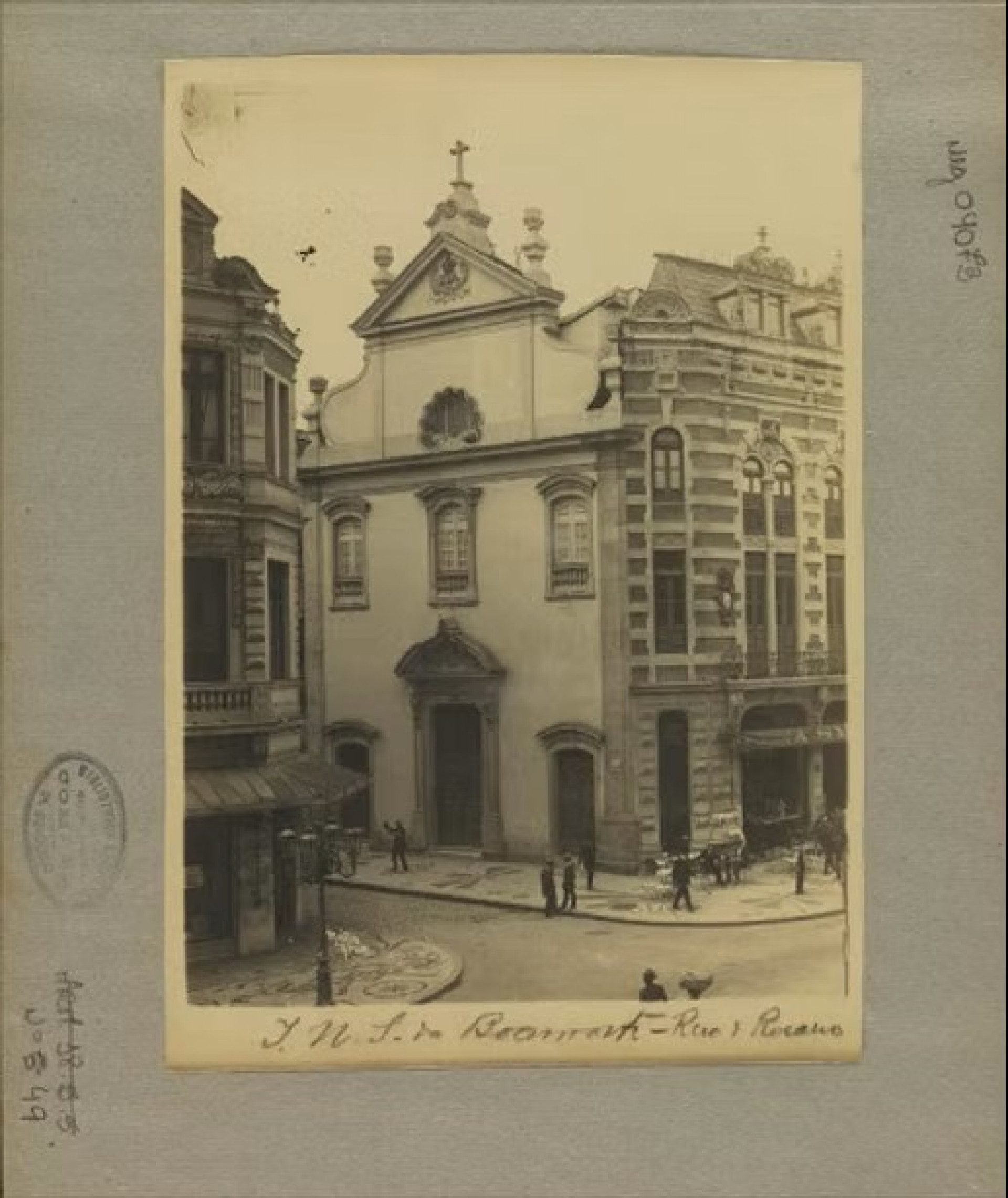 Igreja de Nossa Senhora da Conceição e Boa Morte tem cerca de 300 anos - Reprodução / Patrimônio Histórico e Cultural ArqRio 