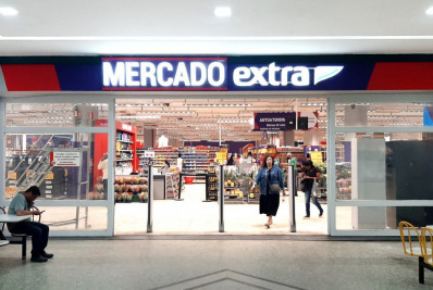 Assaltantes roubam produtos e R$ 10 mil em dinheiro de mercado no Alto da Serra