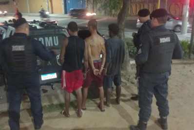 Guarda Municipal prende cinco pessoas em menos de 24 horas