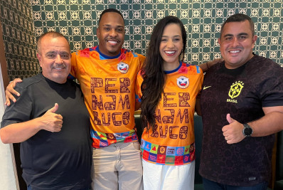 Thainá Teixeira e Vinicius Jesus formam o novo primeiro casal da Inocentes de Belford Roxo