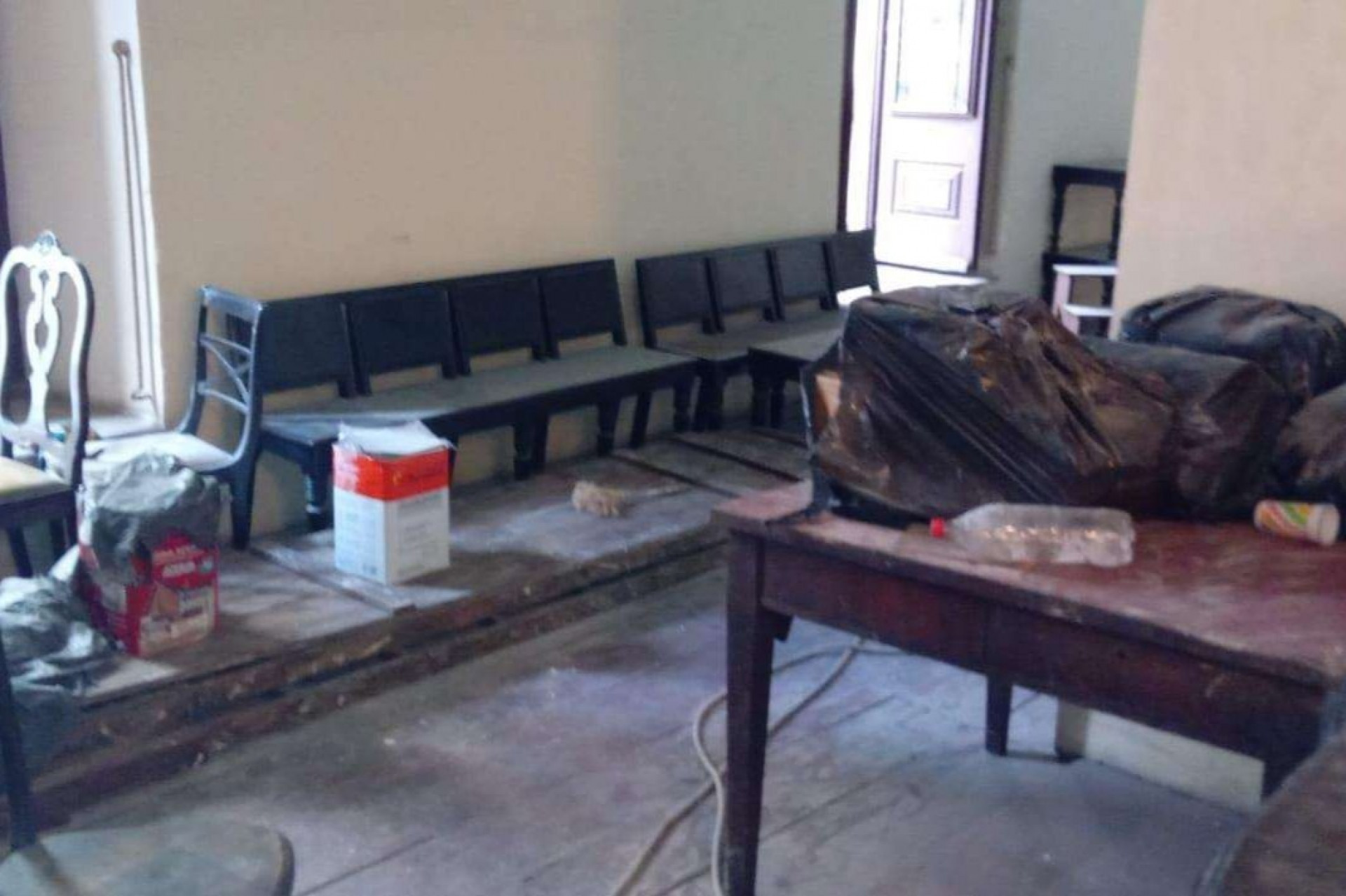 Igreja está sendo negligenciada - Reprodução