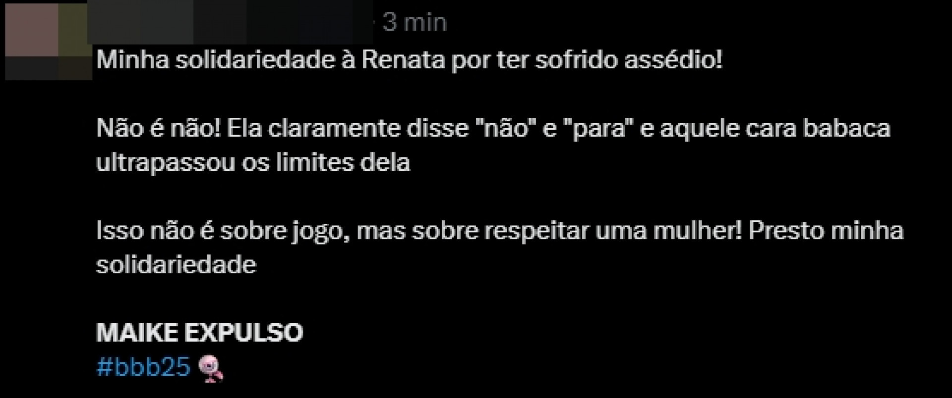 Prints tirados da rede social X - Reprodução/X